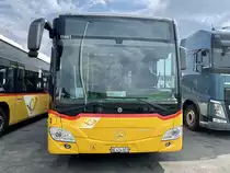 Front des MB C2 hybrid '11461' PostAuto Regie Laupen am 27.7.21 bei Interbus in Kerzers.