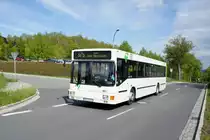 Bus Schwarzenberg / Bus Grünhain-Beierfeld / Bus Erzgebirge: MAN EL (ASZ-BV 45) der RVE (Regionalverkehr Erzgebirge GmbH), aufgenommen im Mai 2021 im Stadtgebiet von Grünhain-Beierfeld.
