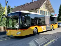 MB C2 hybrid '11462' PostAuto Regie Laupen am 29.7.21 in Mühleberg Dorf.