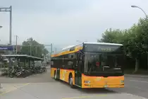 Ein MAN Lion’s City beim Bhf. Sarnen am 11.08.2015.