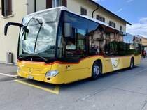MB C2 '10516' vom PU Wieland, Murten am 2.8.21 beim Bahnhof Kerzers.