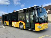 MB C2 '10516' vom PU Wieland, Murten am 2.8.21 bei der Abfahrt in Kerzers.