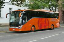 Setra S 515 HD - ''mattuzzi'' (I). Berlin, Unter den Linden im August 2021.