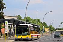 Der Südender / Hartmann Wagen 8640 im Auftrag der BVG | B RG 8640 | Berlin, Neuköllner Straße | 19.06.2021