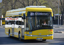18.04.2019 | Berlin Zoo | BVG | B-V 1687 | Solaris Urbino 12 electric |