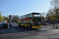 18.04.2019 | Berlin Zoo | BVG | B-V 3440 | MAN Lion's City DD |