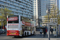 18.04.2019 | Berlin Zoo | BVG | B-V 3367 | MAN Lion's City DD | 