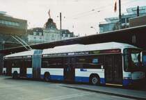 VBL Luzern Nr. 209 Hess/Hess Gelenktrolleybus am 26. Dezember 2008 Luzern, Bahnhof