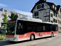 MB C2 NGT Hybrid Nr. 26 der BGU am 10.8.21 beim Bürgerhaus in Grenchen.