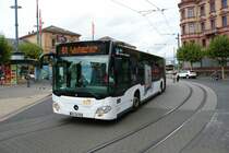 Mainzer Mobilität Mercedes Benz Citaro 2 G Wagen 925 am 10.08.21 am Hauptbahnhof