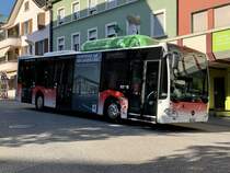 MB C2 NGT Nr. 29 der BGU am 10.8.21 beim Postplatz in Grenchen.