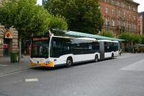 Mainzer Mobilität Mercedes Benz Citaro 2 G Wagen 961 am 10.08.21 am Hauptbahnhof