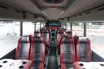 Van Hool EOS 200 (13,8 m)  Beat Buzz  Partybus, Flughafen Frankfurt Juli 2021