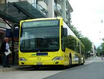 Nr. 21 auf der Linie 5, Endhaltestelle Zug Bahnhofplatz