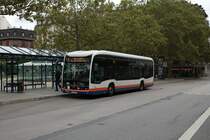 ESWE Verkehr Mercedes Benz eCitaro Wagen 109 am 17.08.21 in Wiesbaden