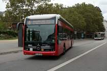 ESWE Verkehr Mercedes Benz eCitaro Wagen 146 am 17.08.21 in Wiesbaden