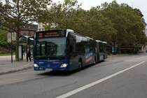 ESWE Verkehr Mercedes Benz Citaro 2 G Wagen 330 am 17.08.21 in Wiesbaden