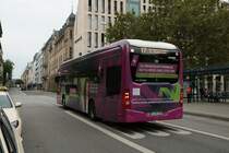 ESWE Verkehr Mercedes Benz eCitaro Wagen 103 am 17.08.21 in Wiesbaden