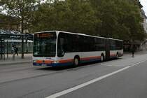 ESWE Verkehr Mercedes Benz Citaro 1 Facelift G Wagen 976 am 17.08.21 in Wiesbaden