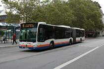 ESWE Verkehr Mercedes Benz Citaro 2 G Wagen 328 am 17.08.21 in Wiesbaden