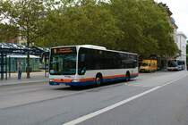 ESWE Verkehr Mercedes Benz Citaro 1 Facelift Wagen 257 am 17.08.21 in Wiesbaden