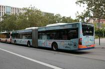 ESWE Verkehr Mercedes Benz Citaro 1 Facelift G Wagen 303 am 17.08.21 in Wiesbaden