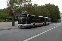 ESWE Verkehr Mercedes Benz Citaro 2 G Wagen 391 am 17.08.21 in Wiesbaden