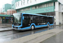 Bregenz - 28. August 2021 : Der selbe New Lion's City unter eine andere Perspektive. Es sind bereits zwei Exemplare in Bregenz im Einsatz.