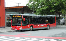 Dornbirn - 28. August 2021 : Ein Citaro C2 steht am Hauptbahnhof.