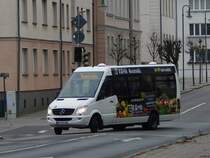 Mercedes Sprinter von Becker-Strelitz Reisen aus Deutschland in Neustrelitz am 16.12.2018