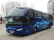 Neoplan Cityliner von GFB-Reisen aus Deutschland in Neubrandenburg am 16.12.2018