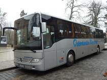 Mercedes Tourismo RH der Ostprignitz-Ruppiner Personenverkehrsgesellschaft in Neustrelitz am 18.12.2018