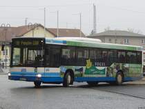 MAN Niederflurbus 2. Generation der MVVG in Neustrelitz am 18.12.2018