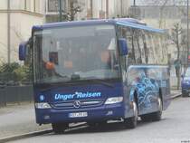 Mercedes Tourismo RH von Unger aus Deutschland in Neustrelitz am 18.12.2018