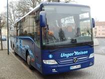 Mercedes Tourismo RH von Unger aus Deutschland in Neustrelitz am 18.12.2018