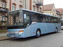Setra 415 UL von Unger aus Deutschland in Neustrelitz am 18.12.2018