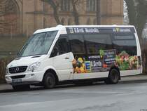 Mercedes Sprinter von Becker-Strelitz Reisen aus Deutschland in Neustrelitz am 18.12.2018