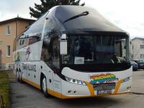 Neoplan Starliner von JobTours aus Deutschland in Sassnitz am 25.12.2018
