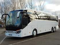 Setra 516 HD von Rohlmann-Reisen aus Deutschland in Neubrandenburg am 30.12.2018