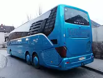 Setra 516 HD von Wricke Touristik aus Deutschland in Neubrandenburg am 30.12.2018