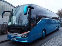 Setra 516 HD von Wricke Touristik aus Deutschland in Neubrandenburg am 30.12.2018