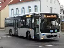 MAN Lion's City LE Ü der MVVG in Neubrandenburg am 30.12.2018