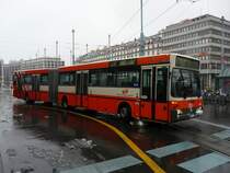 TPG - Mercedes O 405 G  Gelenkbus Nr.298 GE 96293 unterwegs in Genf am 31.12.2008