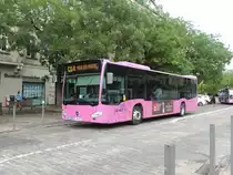 Metz - 10. September 2021 : Citaro C2, Wagen 1634, auf der Linie C14 nach Moulins Mairie, am Hauptbahnhof aufgenommen. 