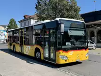 PostAuto MB C2 Nr 41 '10958'  LU 187 453  vom PU SB-Trans GmbH, Sursee am 11.9.21 bei der Ankunft beim Bahnhof Sursee.