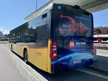 Heckansicht des MB C2 '10958' vom PU SB-Trans, Sursee am 11.9.21 beim Bahnhof Sursee.