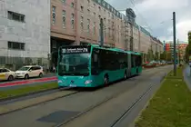 ICB Mercedes Benz Citaro 2 G Wagen 448 am 11.09.21 in Frankfurt am Main