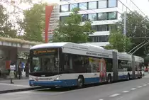 LighTram 91 beim Bhf. Altstetten am 06.07.2016.