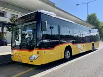 MB C2 hybrid Nr. 40 '11606' vom PU SB-Trans, Sursee am 11.9.21 beim Bahnhof Sursee.