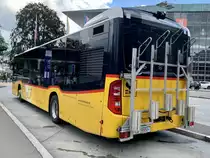 Heckansicht des MB C2 '11029' des PU Bucheli Busbetriebe, Kriens am 11.9.21 beim Bahnhof Luzern.